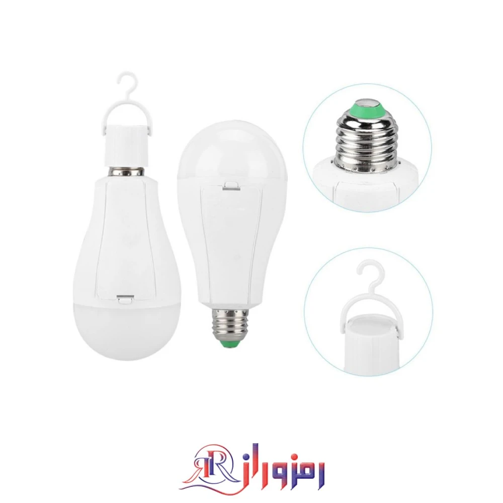 لامپ شارژی سرپیچی 20 وات مدل FA-3920